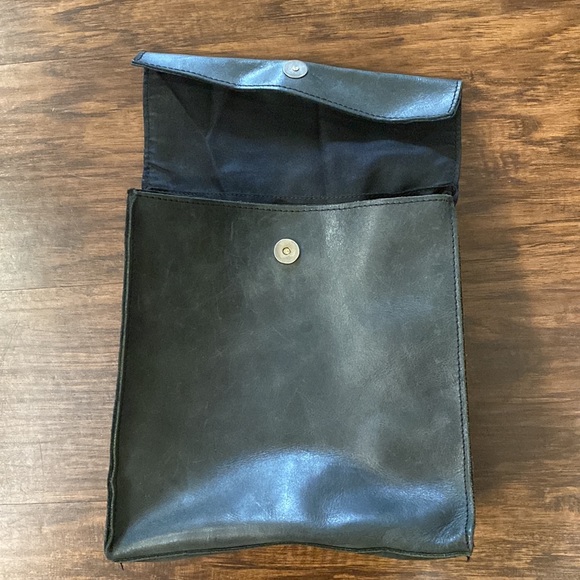 BRANDY MELVILLE Foldover Leather Backpack - Picture 6 of 7